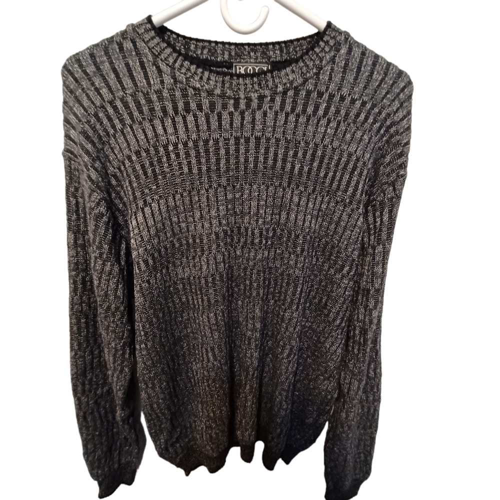 Bocci knit sweater men's large wool Made in itialy